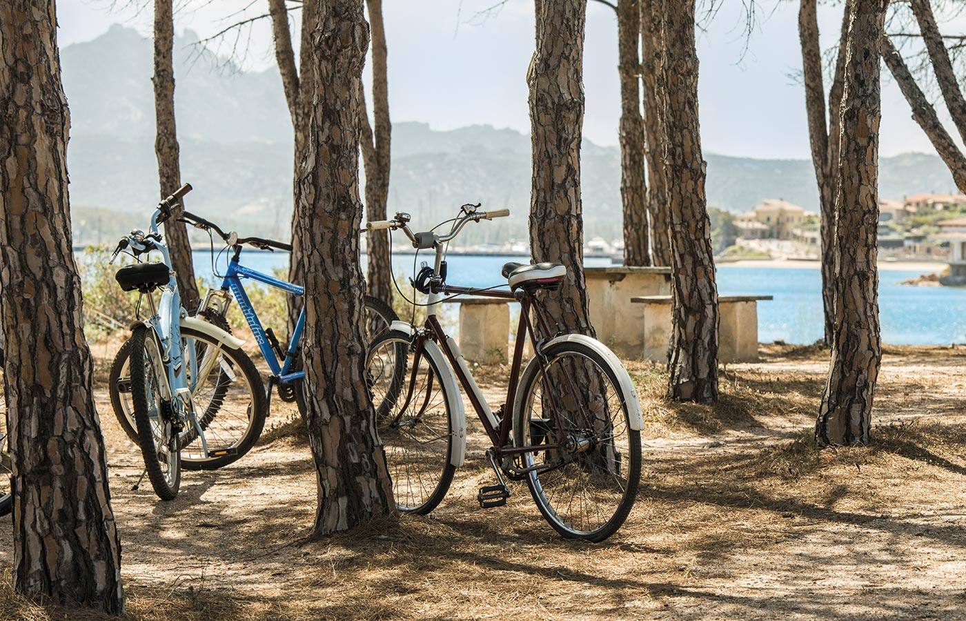 A bike trip along the seaside in Sardinia