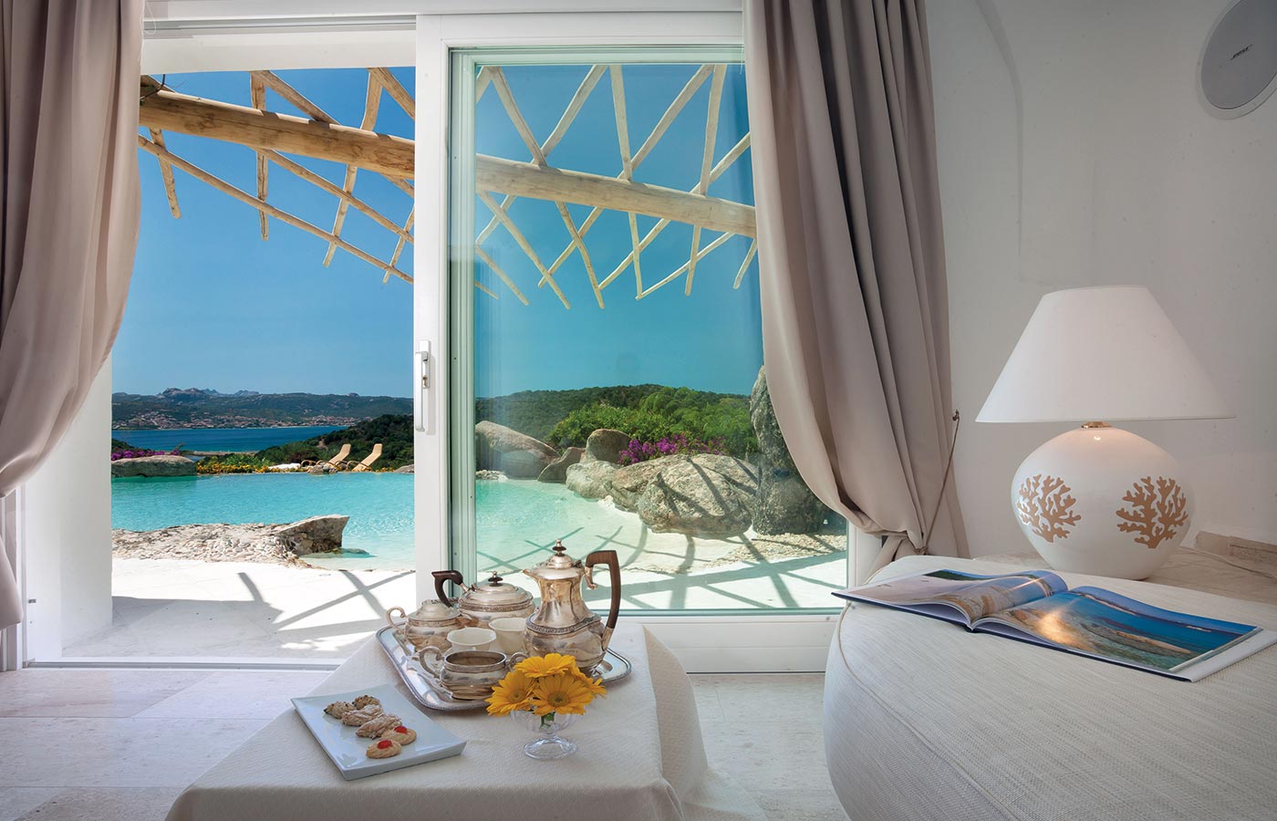 Luxury hotel in Costa Smeralda with private pool